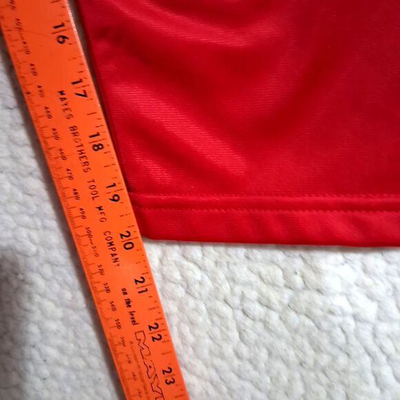 AND1 RED & BLACK BASKETBALL WARM-UP JACKET - FULL ZIPPER - MEN'S XL - Picture 15 of 16